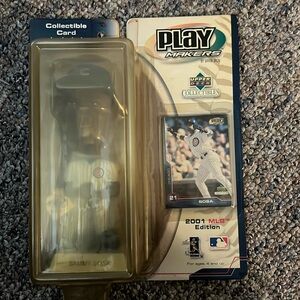 Sammy Sosa bobble head and card